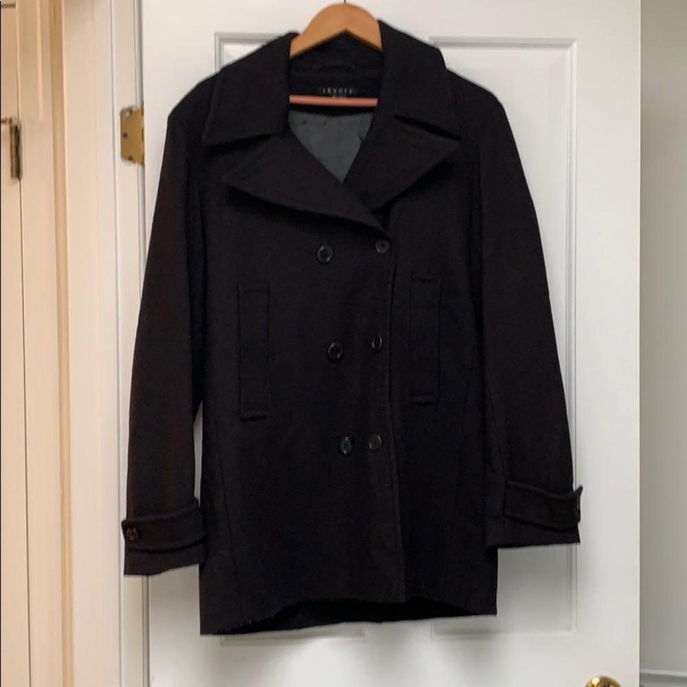 Theory 3/4 length wool jacket
